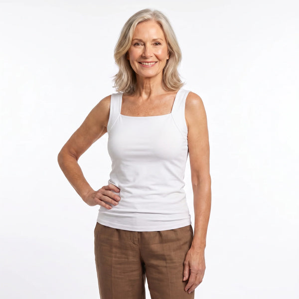 Femillie tank-top z wbudowanym biustonoszem